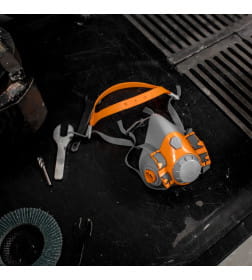 Полумаска без фильтра Jeta Safety (6500) р-р L