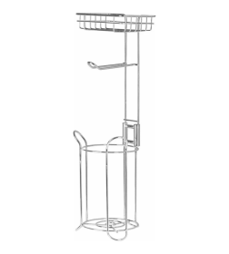 Держатель для туалетной бумаги напольный, PERFECTO LINEA, Water Coral арт.35-230002